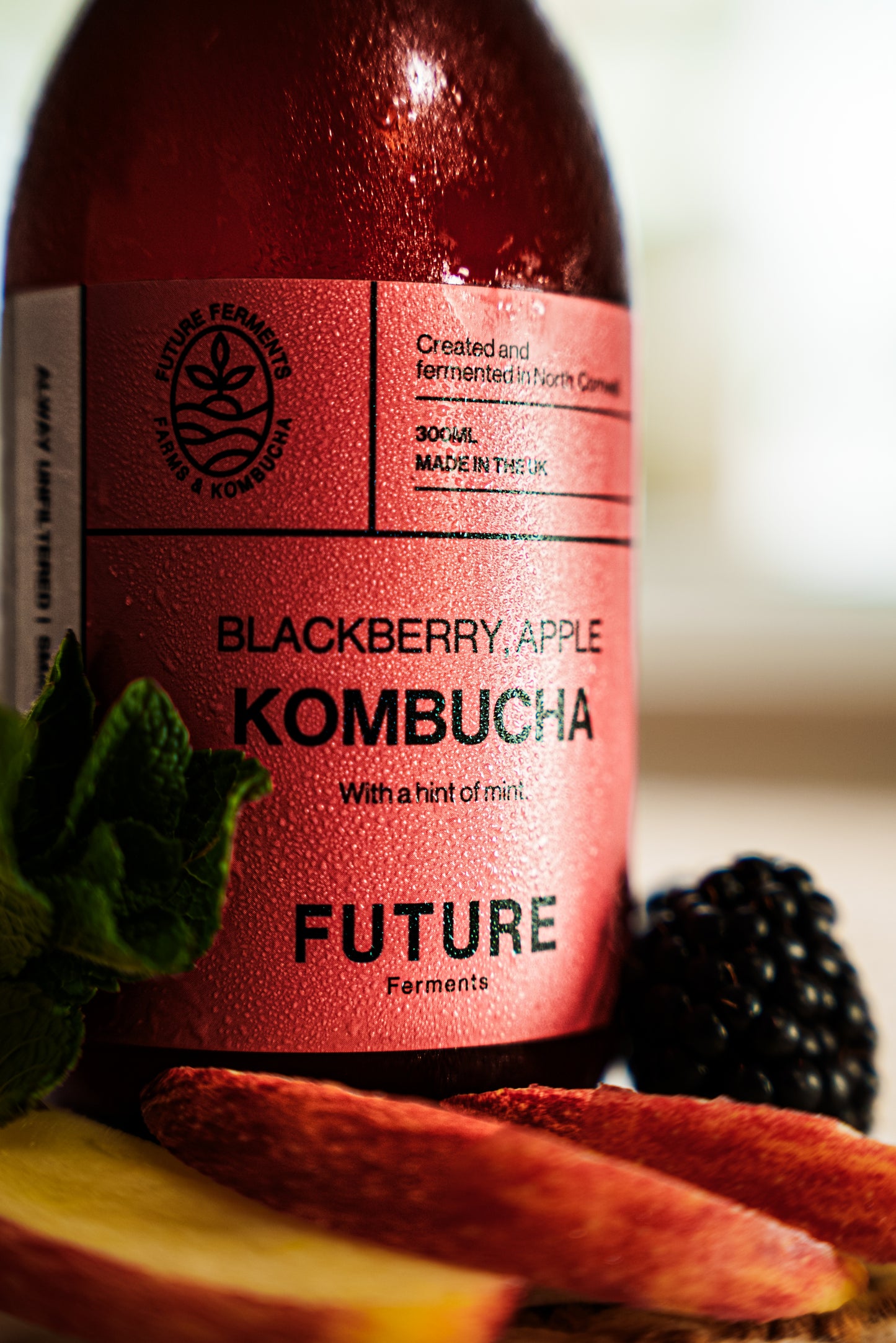 Blackberry Apple Mint Kombucha Case